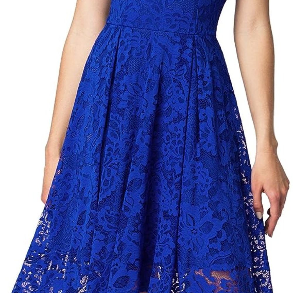 Blue Lace Dress